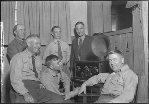 L-R: Burrell, Hilton & Mobb. SEATED- Adair, Kottnauer & (?)