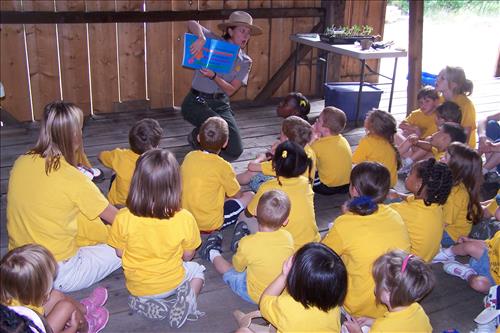 CVEEC Junior Ranger Program, Little Sprouts, Story With a Ranger