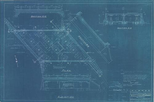 20477.BL-Elmira, NY--Sullivan Street Bridge [1931]