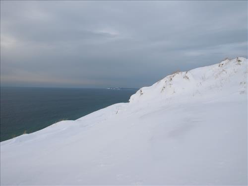 SLBE 5 Pierce Stocking Scenic Drive - Lake Michigan Overlook Winter