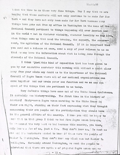 NCNW Meeting Minutes