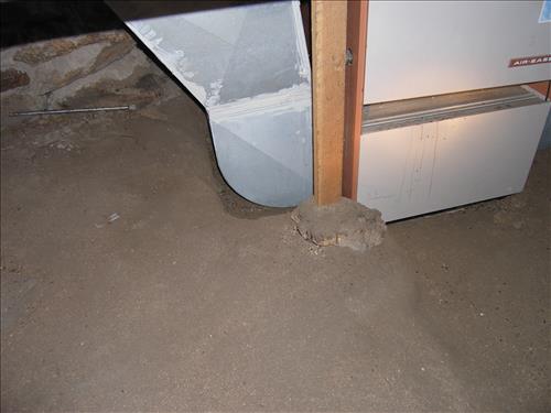 Replacement of heating systems with energy efficient systems in Rocky Mountain National Park, March 2009.