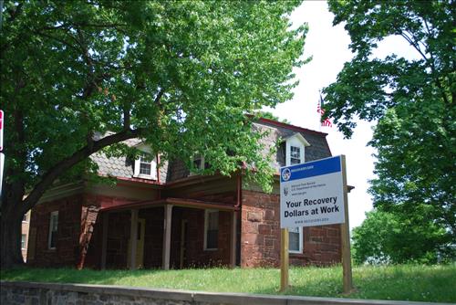 Battleground Cemetary Lodgehouse and Rostrum - ARRA Project