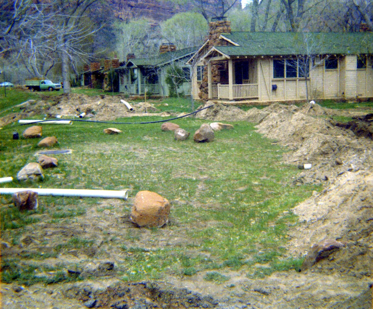 The Zion Lodge utilities project.