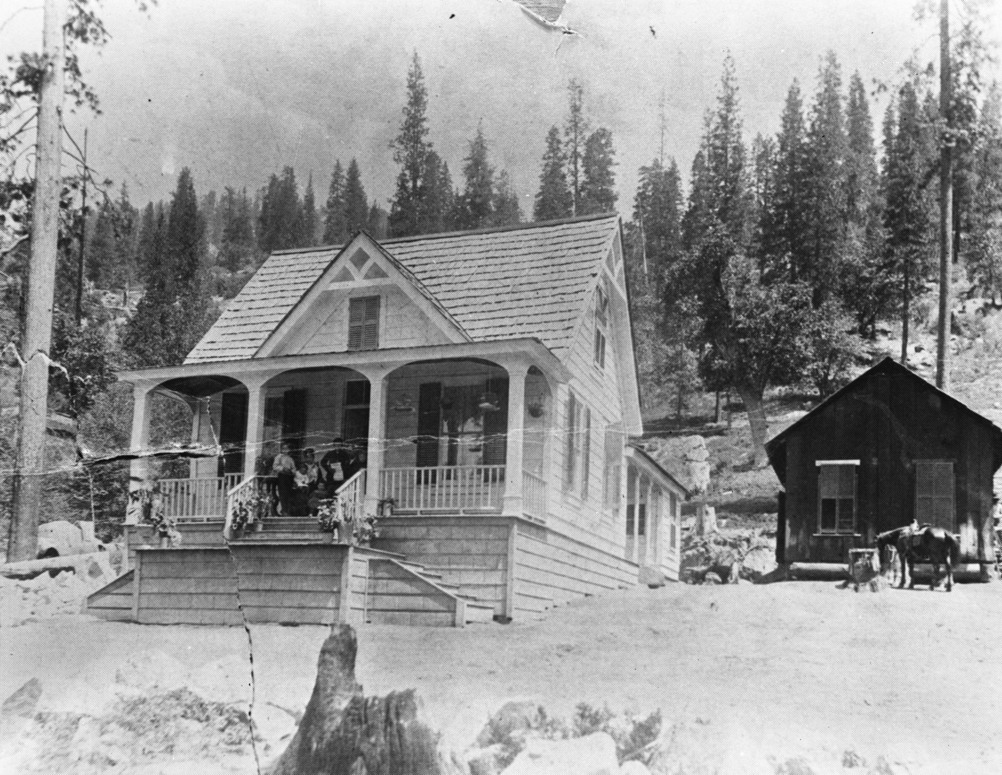 Bruce homestead in Wawona.