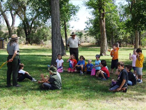 Ancient Lives Junior Ranger Camp at Aztec Ruins NM summer 2011