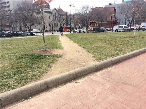 Social Path located at Reservation 72 in March 2015