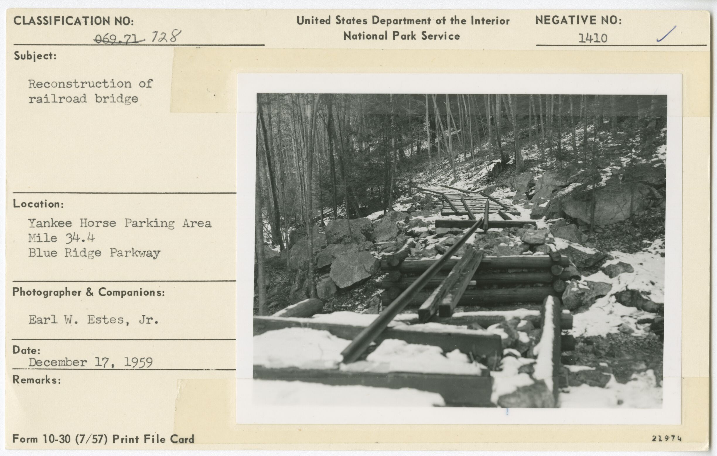 Reconstruction of old logging railroad