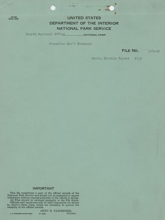 Superintendent's Narrative Report