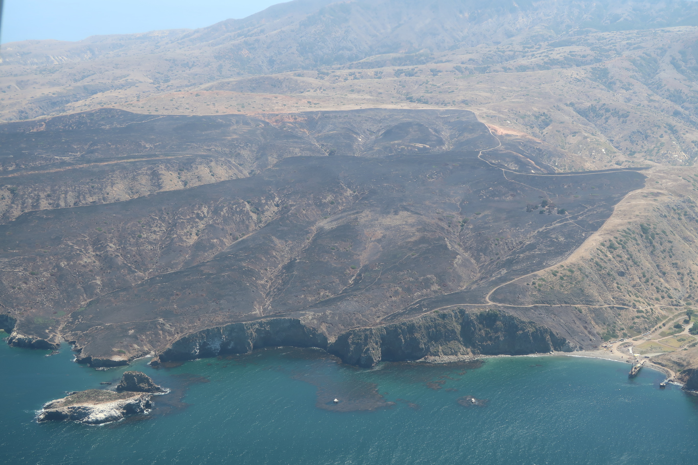. Santa Cruz Island - 2020 Fire