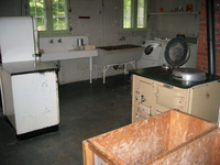 Goat Processing Room at Carl Sandburg Home National Historic Site