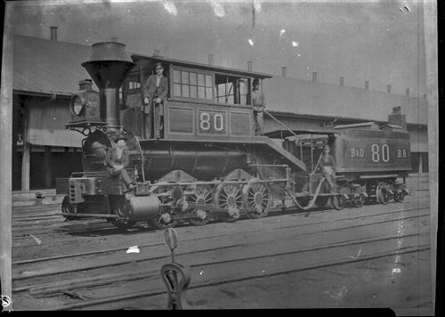 011/001.041--Baltimore & Ohio Railroad Locomotives [GROUP 03]