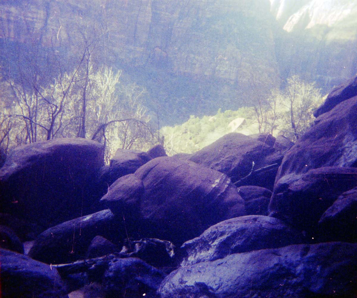 Color Photos of Zion Canyon.
