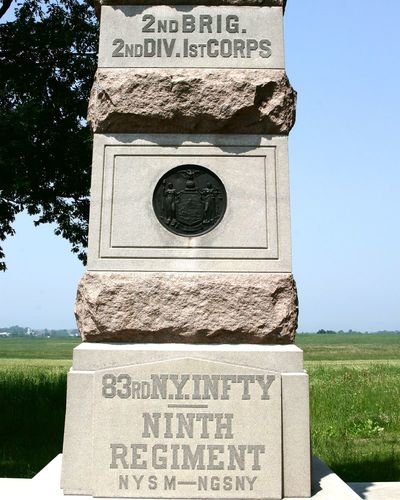 83rd New York Infantry Monument
