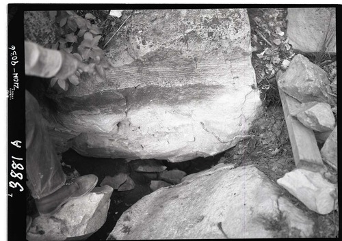 Location of sump or spring near Lava Point- evidence of encroachment.