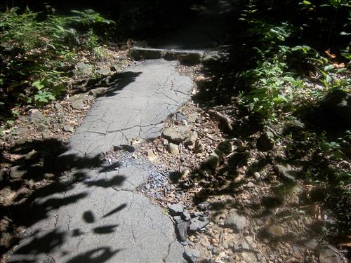 Repave 20th Maine Walking Trail at Gettysburg National Military Park in August 2011