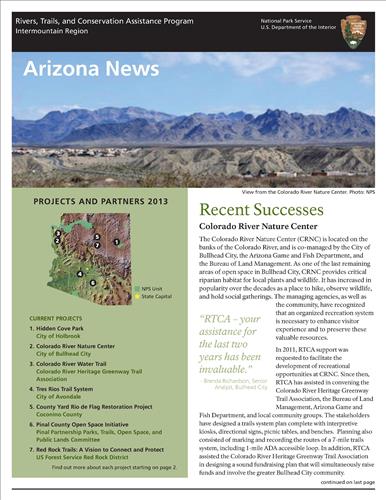 RTCA 2013 Arizona News