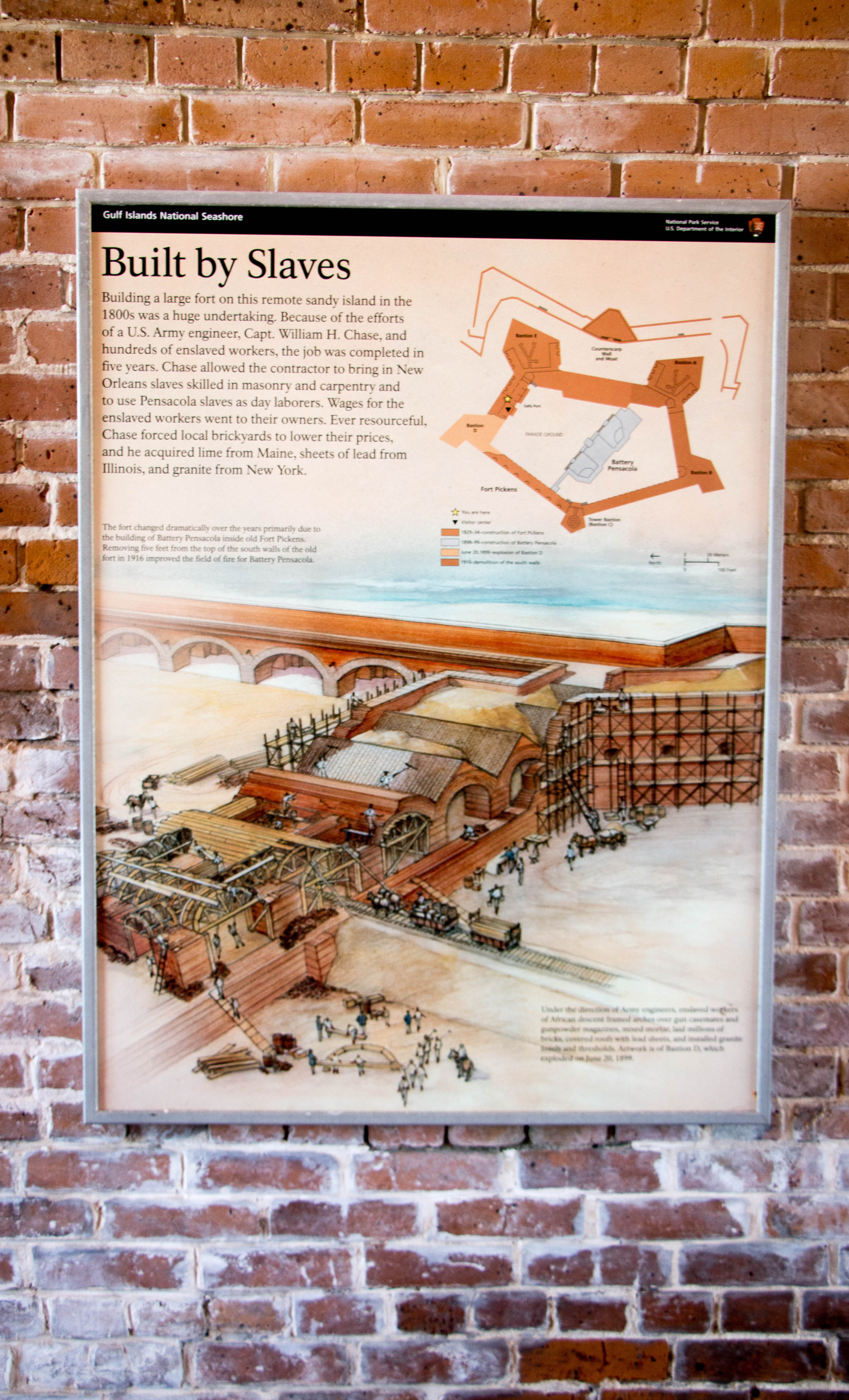 Built By Slaves Wayside