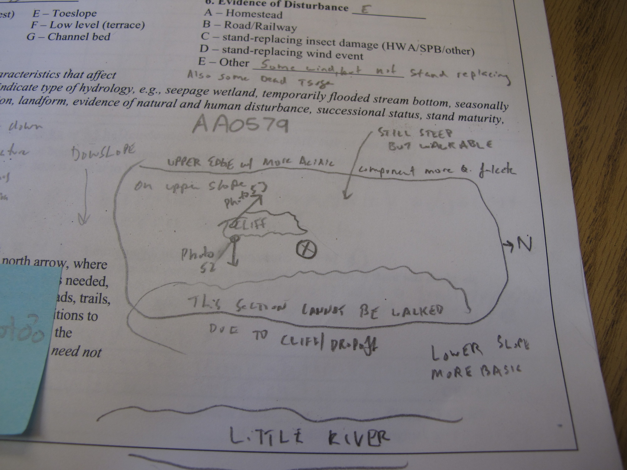 GRSM Accuracy Assessment. Plot Code: GRSM_AA_0579_7