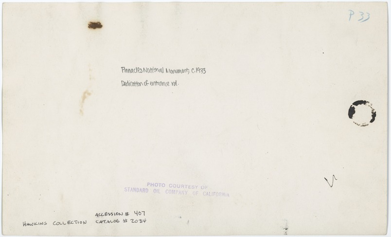 (Reverse) Bear Gulch Road Dedication