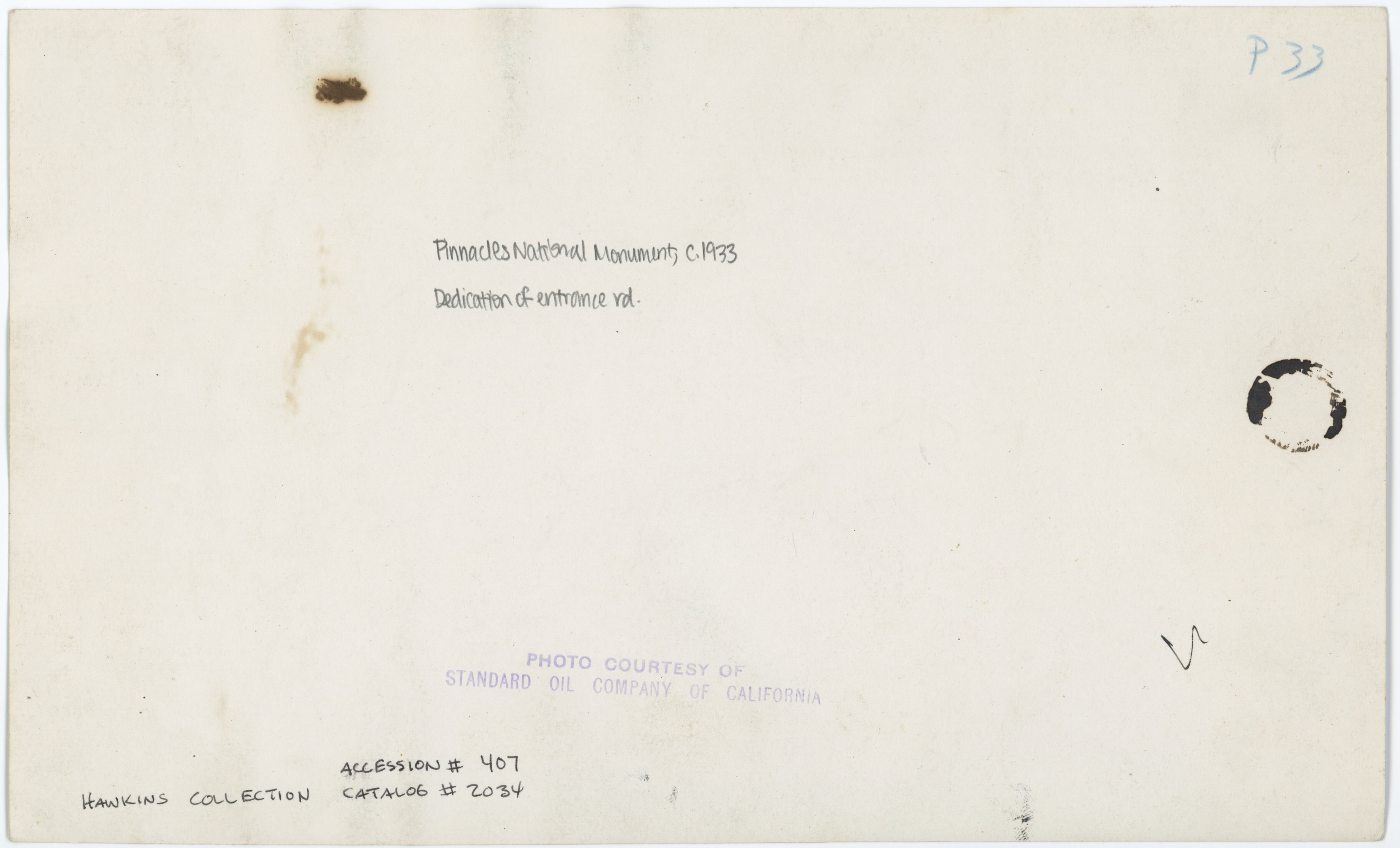 (Reverse) Bear Gulch Road Dedication