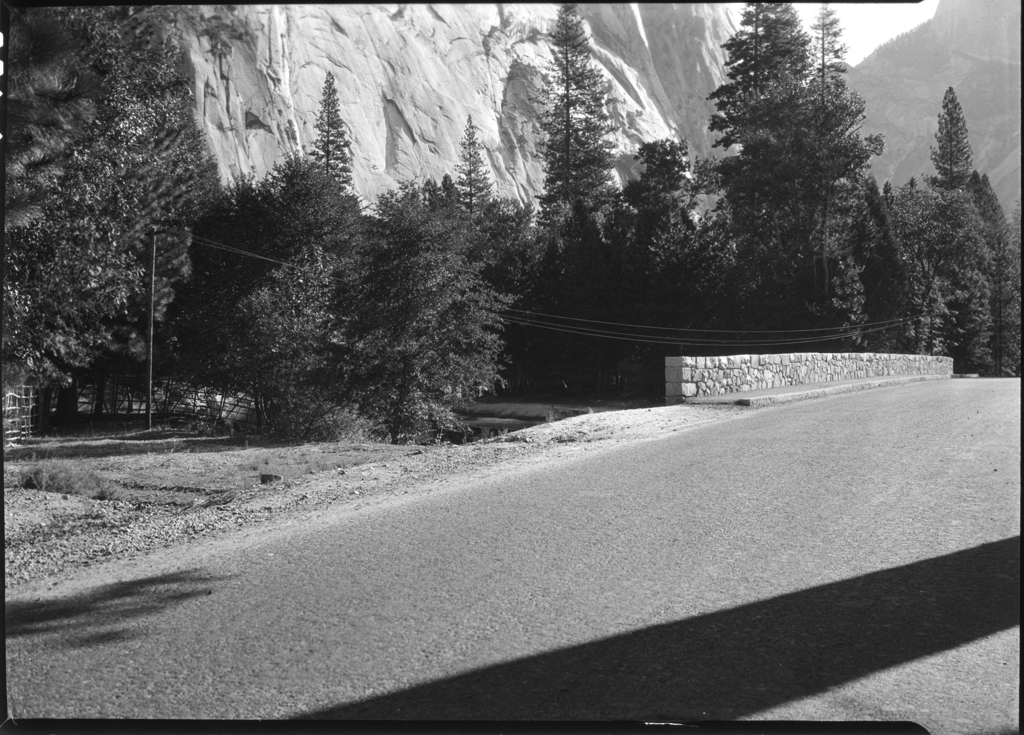 Kenneyville bridge before overhead construction was removed.