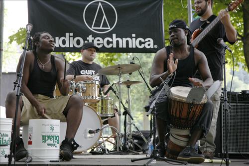 HeartBEAT Afrika concert performers at Cuyahoga Valley National Park