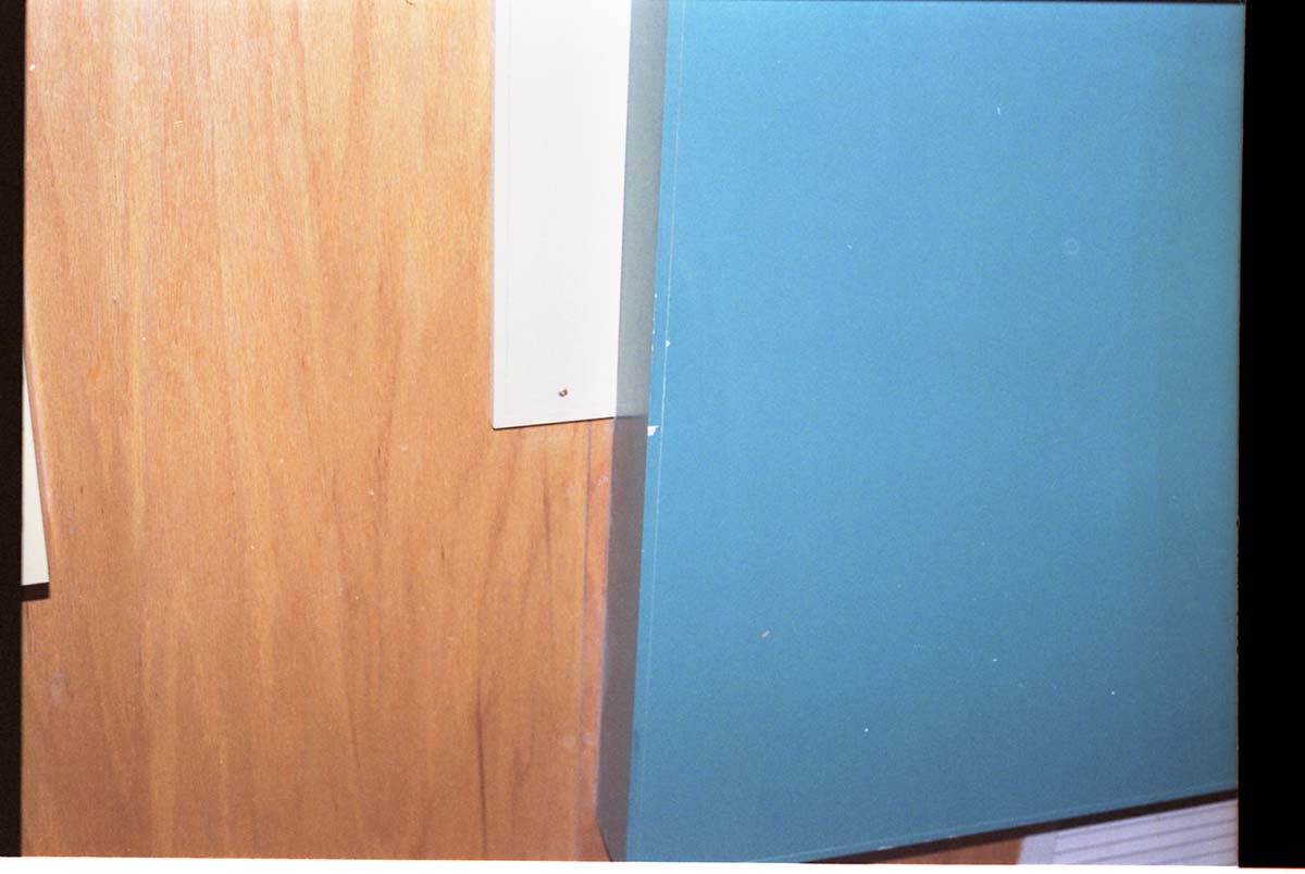 Color Photos of the old visitor center exhibits.