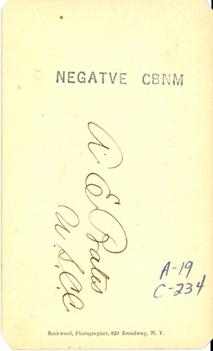 Lieutenant A E. Bates