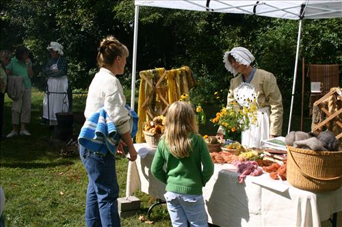 Lindenwald Harvest Day Celebration at Martin Van Buren National Historic Site in September 2009 part I
