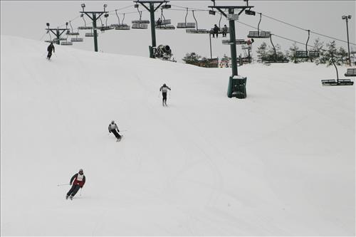 Special Olympics Ohio downhill skiing 1
