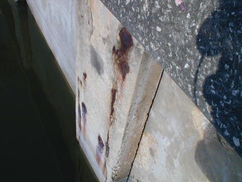 Marina bulkheads at Everglades National Park, Flamingo District in December 2006