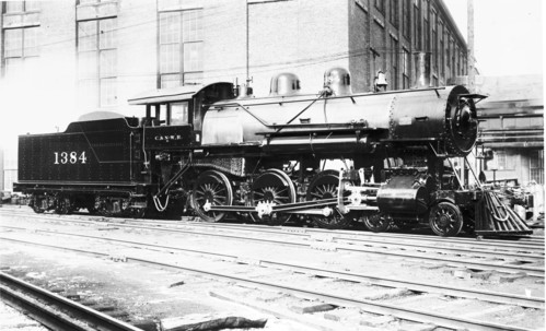 Chicago & North Western no. 1384 [4-6-0]