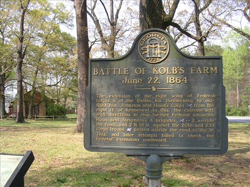 Kolb House at Kennesaw Mountain National Battlefield Park in March 2007