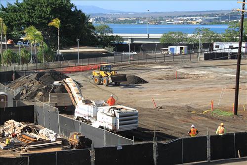 Construction of New Parking Lots