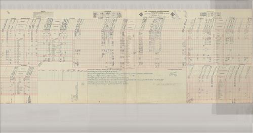 Dispatcher Sheets--Scranton Division--Erie Lackawanna Railroad (October 21-31, 1967)