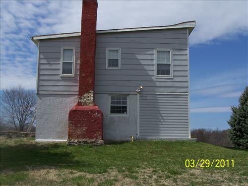 Views of the Murphy Farm House conditions dated to March 29, 2011, in Harpers Ferry Natinoal Historical Park (HAFE/NPS).