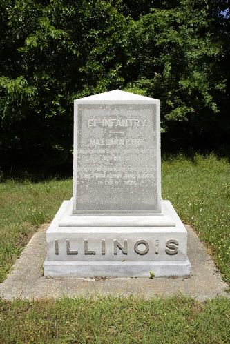 61st Illinois Infantry Regiment Monument