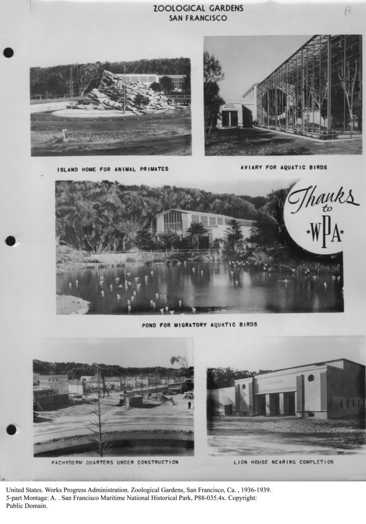 United States. Works Progress Administration. Aquatic Park photographs part 1