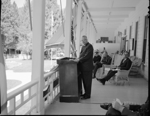 At Wawona Hotel, Yosemite PYHC dedication