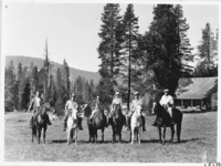 Ranger Led Horseback Ride. Administrative Collections: Album 1- Ranger Led Horseback Rides near Drakesbad