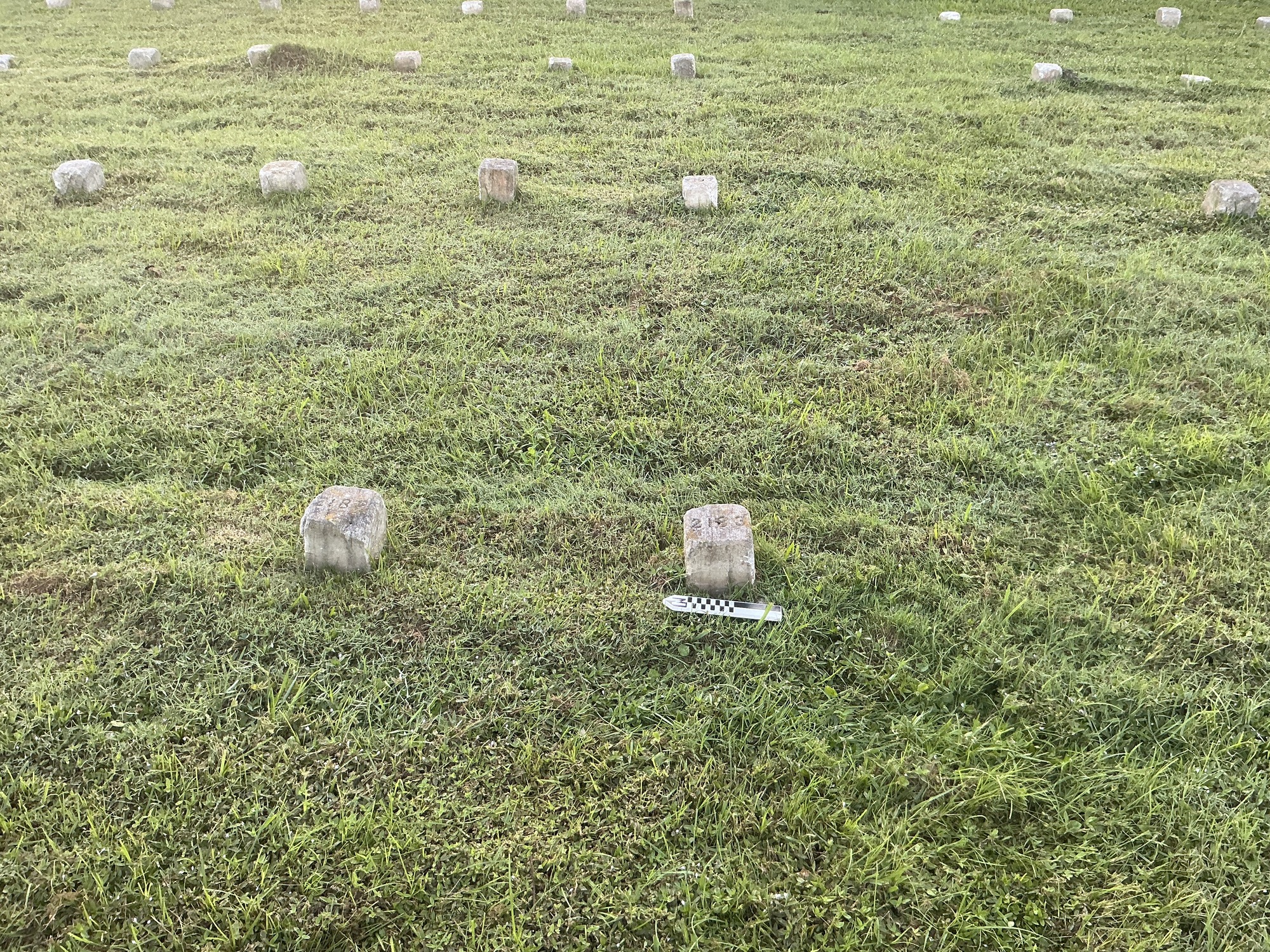 Extra image of flat marble marker