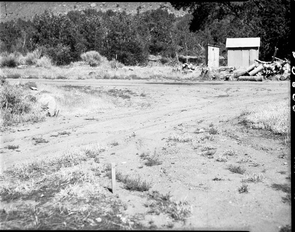 General view of Watchman Housing Area before construction.