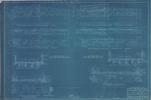 20290.BL-2.6 miles west of Washington, NJ--Overhead bridge (precast concrete steel)--Buttermilk Road [1916]
