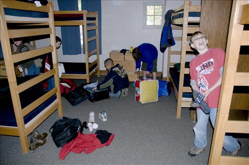 Cuyahoga Valley Environmental Education Center, Moving Into Dorms