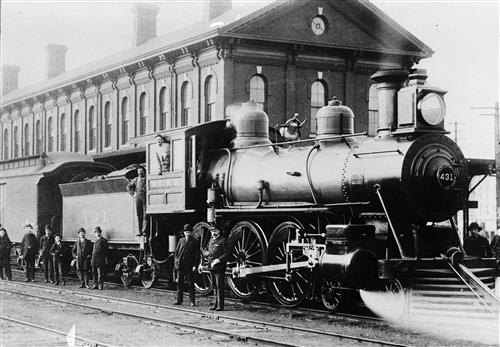 011/001.476--Michigan Central Railroad Locomotives [Group 3]