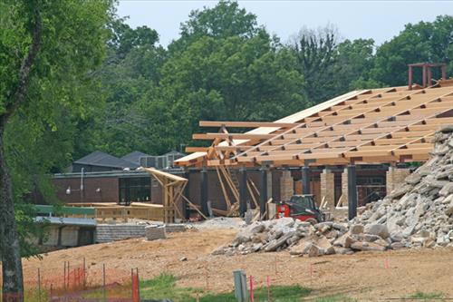 Construction of Phase I of Mammoth Cave Visitor Center November  2008