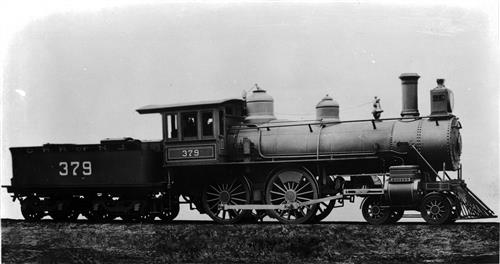 011/001.130--Central Railroad of New Jersey Railroad Locomotive [GROUP 06]