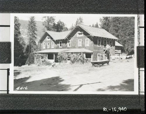 Sequoia Hotel (employee dorm) in Wawona Hotel complex.