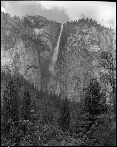 Ribbon Fall. From Sewage Plant road.